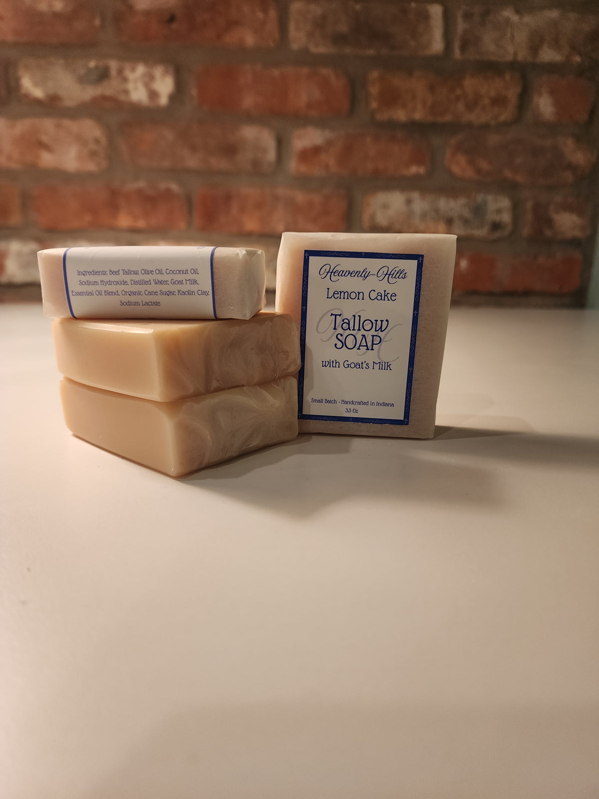 Lemon Cake Tallow Soap
